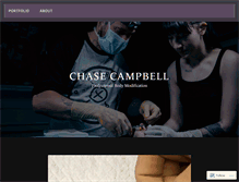 Tablet Screenshot of chasecampbell.com